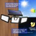 High Power Waterproof Outdoor LED Motion Sensor Wall Lamp LED Solar Powered Garden Street Motion PIR Sensor Light